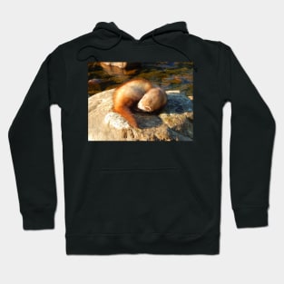 Fire Goddess in Slumber Hoodie